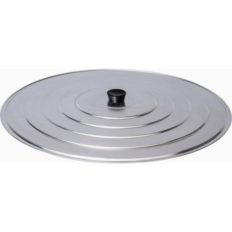 Tapa de aluminio lisa ø40cm vaello