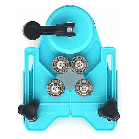 Localisateur de poinçonnage pour carreaux de céramique Fixateur de poinçonnage en marbre de verre Chanfrein de localisation de perçage (1/5)