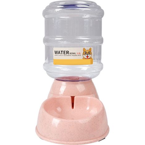 Distributeur automatique d'eau pour animaux de compagnie, bol de grande capacité détachable et antidérapant pour chien 3,8 l (1/5)