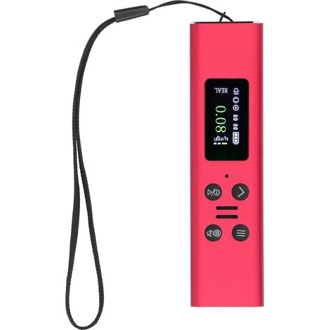 Détecteur de rayonnement nucléaire, compteur Geiger avec alarme de dose personnelle, mesure de radioactivité, appareil portatif avec batterie intégrée fournie. (1/5)