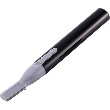 Rasoir Électrique Portable Visage Sourcils Corps Épilateur Lame Beauté Noir (1/5)