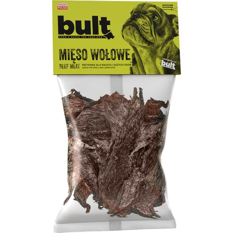 MÂCHETTES NATURELLES POUR CHIENS VIANDE DE BOEUF BULT 100 g (1/3)