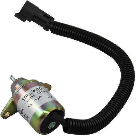 Électrovanne d'arrêt pour moteur Yanmar, remplace Thermo King 41-6383 s202412245335 (1/5)