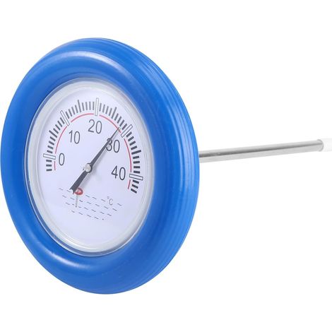 Kabelloses Schwimmendes Poolthermometer Blau Kompaktes