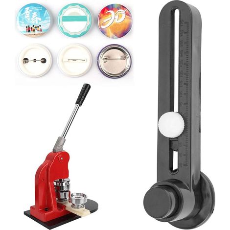 Découpeur circulaire portable pour badges, découpe photo de précision, (1/5)