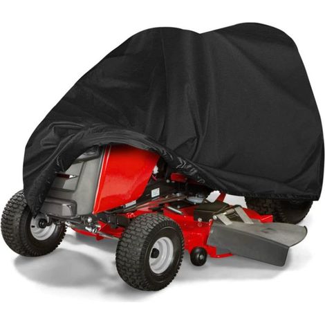 Housse De Protection Housse De Rangement pour Pelouse Tracteur, Etanche Anti-Poussière Housse pour Tondeuse Auto-portée Extérieure Housse De Tracteur De Pelouse-182 x 111 x 116cm (1/5)