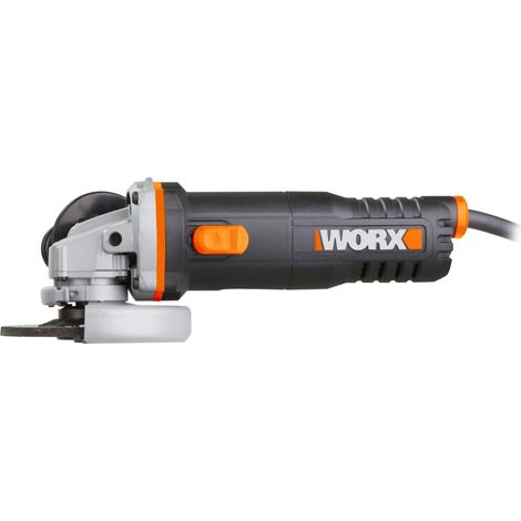 Meuleuse d'angle 860W WORX - WX712 (disque 125mm, 12000 tr/min, compacte et ergonomique, livrée avec poignée auxiliaire et disque) (1/5)