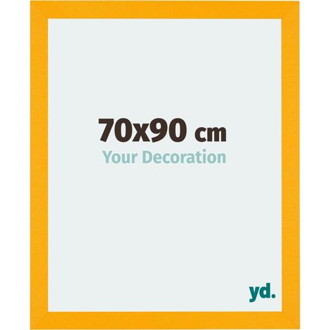 yd. - Cadre photo 70x90 - Jaune - MDF - Mura (1/5)