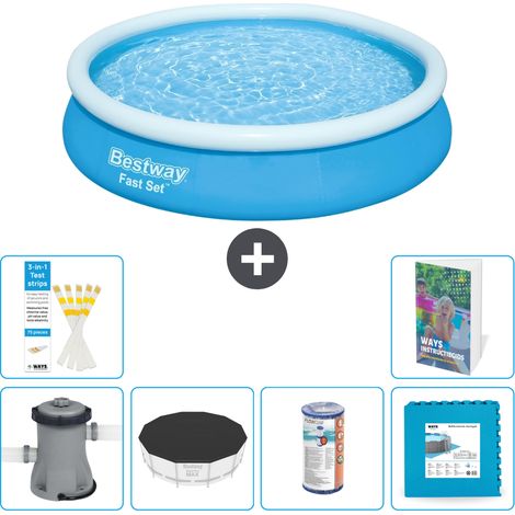 Bestway Fast Set Rund - 366x76 cm - 7-teilig  S254 (1/5)