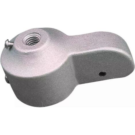 Poulie de 5 cm de diamètre en aluminium moulé antirouille pour mâts de drapeau universels (1/4)