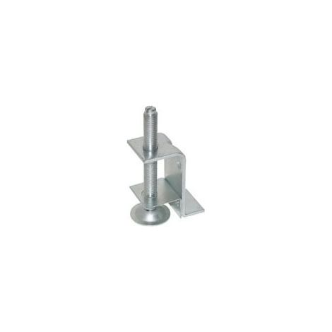 Itar – Vérin pour meuble en acier zingué – Tige M10 x 80 mm – Embase 30 mm – Résistant à la corrosion – Pour applications de levage (1/3)