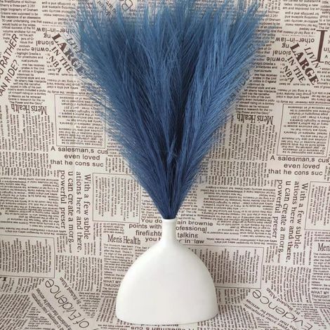 Pampas Grass - Artificial Bunch - 45 Cm - For Home Wedding Decoration - 3 Pcs (1/5)
