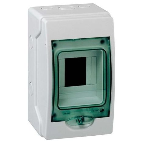 Schneider Electric Mini-cuadro de distribución 4TE IP65 gris ral 7035