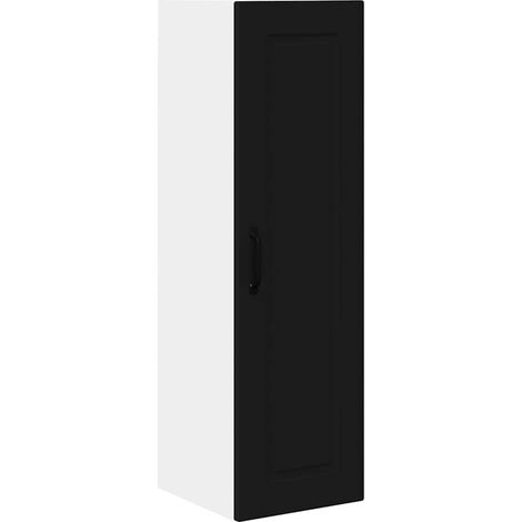 Meuble mural de cuisine，Armoire de cuisine Noir 30 x 31 x 100 cm Bois d'ingénierie CFW14780 (1/5)