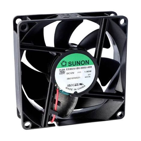 Axiallüfter Sunon ef80251b3-1000u-a99 12 V DC 56 m³/h