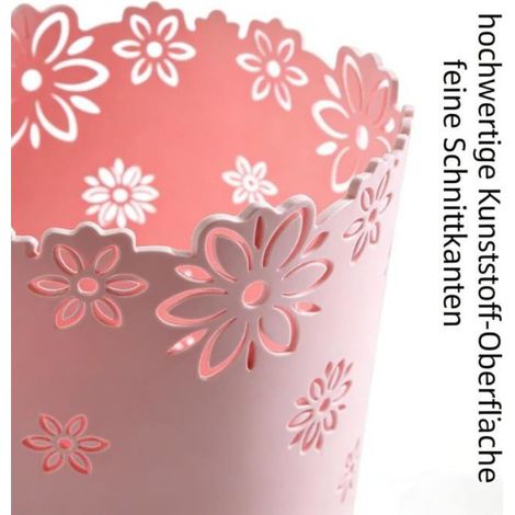 Poubelle Bureau - Plastique PP - Sans Couvercle - Pour Chambre Enfant Cuisine Bureau - 1 Unite (1/5)