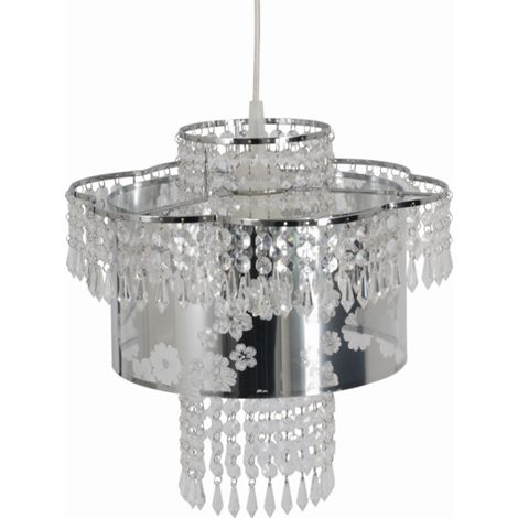 Naeve FANCY Suspension 32 cm Chrome 1 ampoule E27 (1/5)
