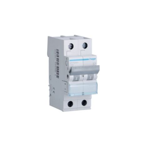 Interruttore Automatico 2P 63A 4.5Ka C2M (Hager Cod. Myn263)