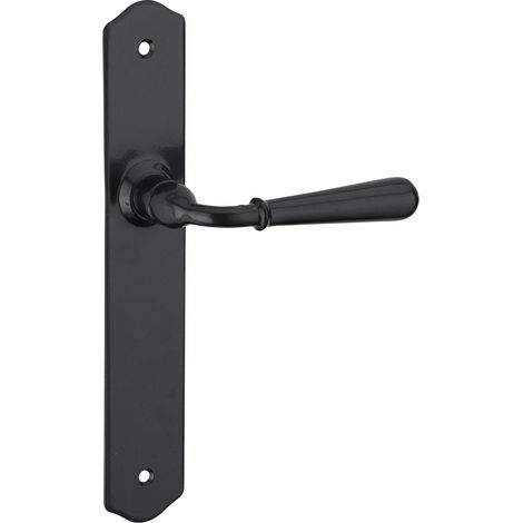 Thirard – Ensemble de poignées pour porte intérieure Charon sans trou – Carré 7mm – Entr'axes 195mm – Acier patiné pour usage intensif