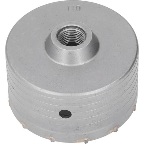 Sega a tazza elettrica a percussione da 10 mm con punta in carburo cementato per calcestruzzo e mattoni, e apriforo efficiente (1/5)