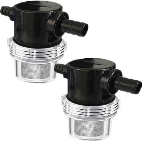 Filtre à eau de 1/2 pouce, pour tuyau cannelé de 3/8 pouce, filtre en ligne (1/5)