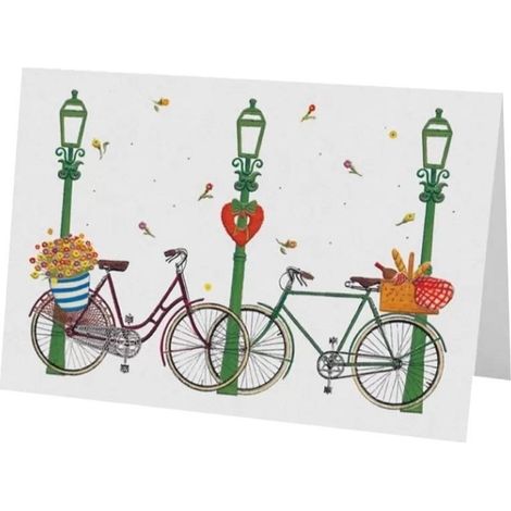 Cartolina B6 + busta MO1839 Biciclette