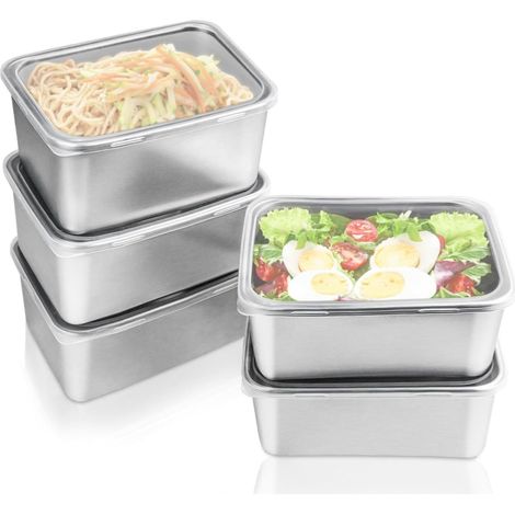 Sac à lunch en acier inoxydable, idéal pour organiser ses repas au travail, à l'école, en pique-nique ou en voyage.-AquaForge (1/5)