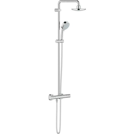 Colonne de Douche Tempesta Cosmopolitan 160 (Tête Ronde 160mm), Chromé, 27922000 (Import Allemagne) (1/4)