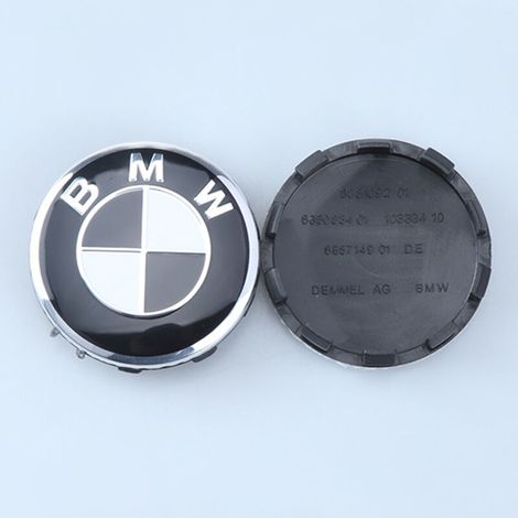 4 pièces pour BMW, bouchons de moyeu 56mm, compatible série 3, 5, X5 (1/4)