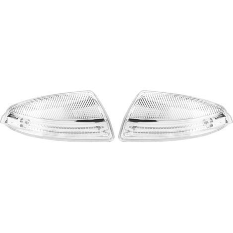 Paire de Miroirs de Porte avec Signal de Virage LED - Réf. A2048200721, pour Mercedes Classe C W204 2008-2010 (1/5)