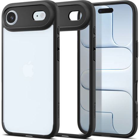 Carcasa trasera para iPhone 17 Air Ultra Hybrid - negro mate (1/5)