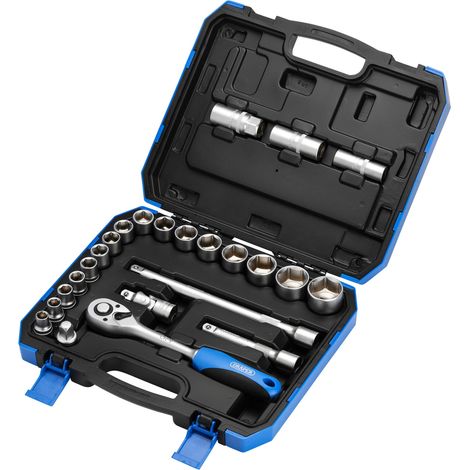 Draper 16362 1/2-Inch Drive Metric Socket Set (24 Pieces) (1/5)