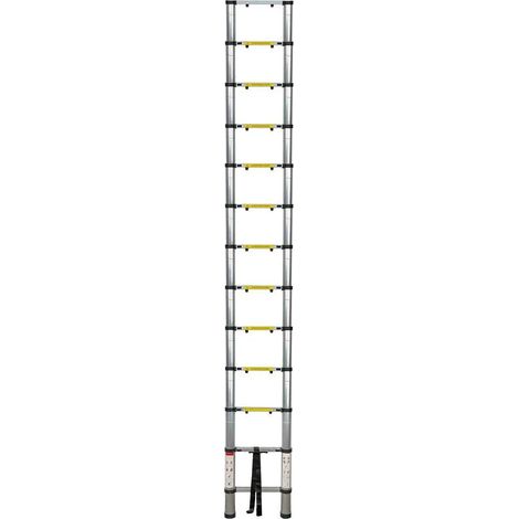 Scala jbm telescopic ladder 12 gradini 3,8 m