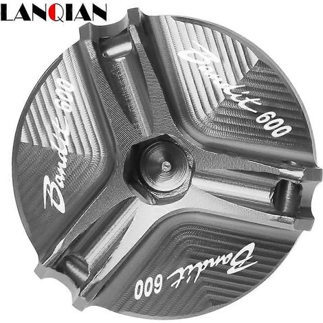 Aplicable a: SUZUKI B-KING BANDIT 1200/600/650 GLADIUS GSR600/750 Motocicleta CNC Tapa de filtro de aceite de motor Tapón de rosca de aceite M201.5 (BANDIT 600 GY) (1/5)