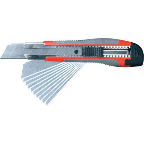 OUTIFRANCE Cutter bi-matière 25 mm avec 10 lames (1/2)