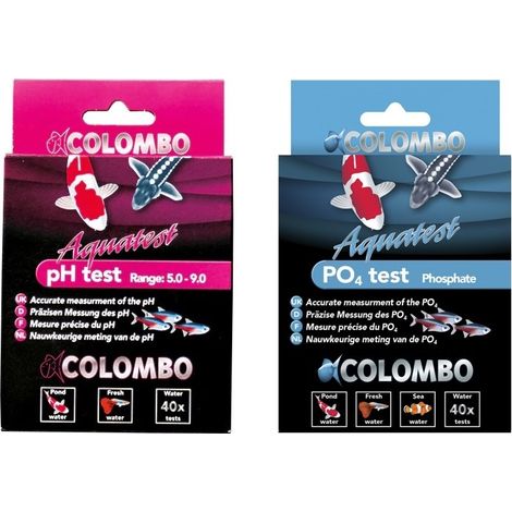 Tests PO4 et pH Haute Précision : Pack Eau Cristalline Bassin (1/4)