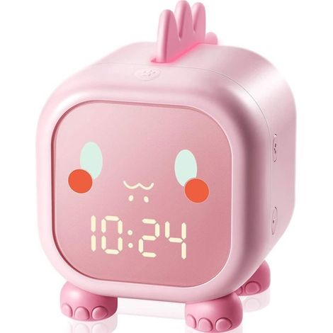 Réveil lumineux pour enfants, réveil numérique pour enfants pour filles et garçons avec simulateur de lever de soleil, fonction sno (1/4)