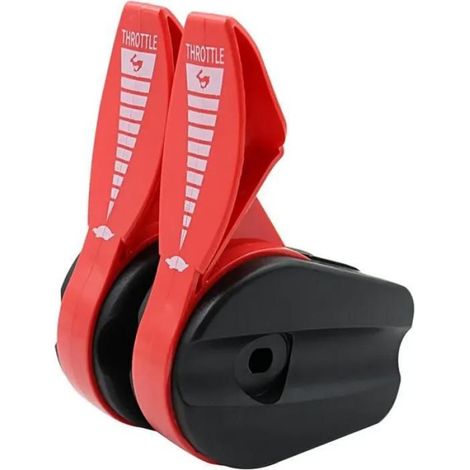 Interrupteur D Accélérateur - Universel Pour Tondeuse À Gazon - Compatible Moteur 4 Temps - Rouge - 2 Pièces (1/2)