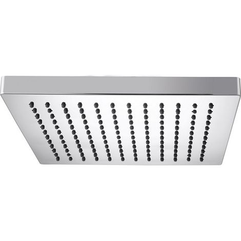 Soffione doccia quadrato a muro 20x20cm modello Lison-SQ kamalu