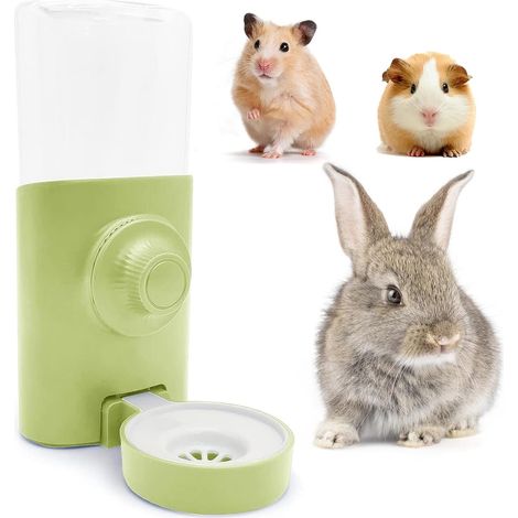 Abreuvoir Lapin 600ml Biberon Lapin Distributeur Eau Anti Goutte (1/5)