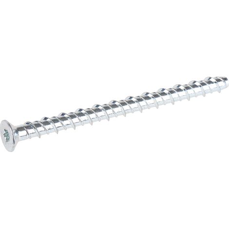 Boulon d'ancrage RS PRO, en Acier au carbone M10, 10mm x 100mm ( Prix pour Sachet de 10 )