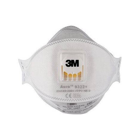 Mascarillas 3m FFP2 válvula Cool Flow pack 10 (1/2)