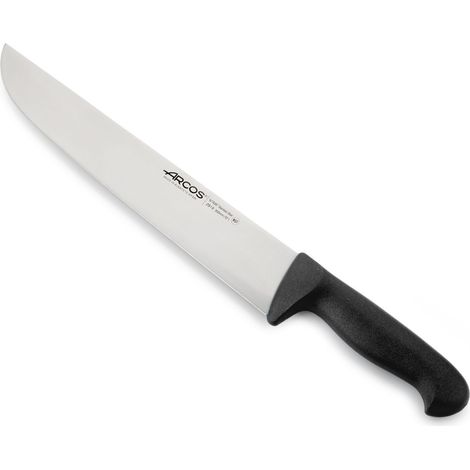 Metzgermesser Arcos Farbe - Prof 291925 Edelstahl Nitrum und mango ergonomische schwarze Polypropylenklinge und 30 cm Klinge, Vitrine (1/5)