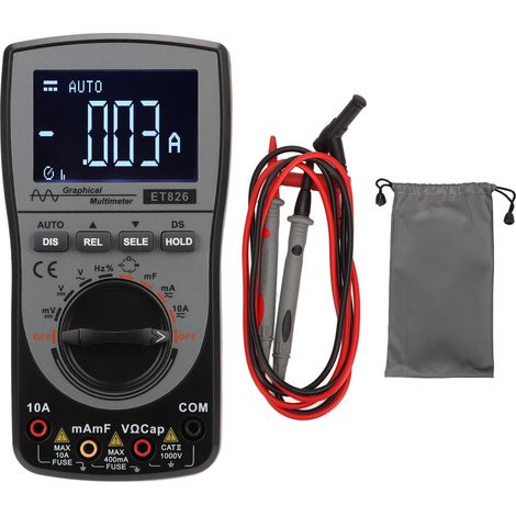 Oscilloscope Multimètre Précision Élevée Calibration Auto Gamme Portative Mesure Précise (1/5)