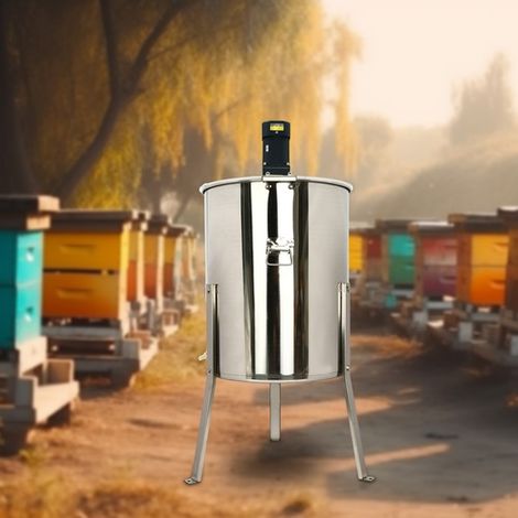 Electrical Honey Extractor Beekeeping Equipment 4/8 Frames Stainless Steel (1/5)