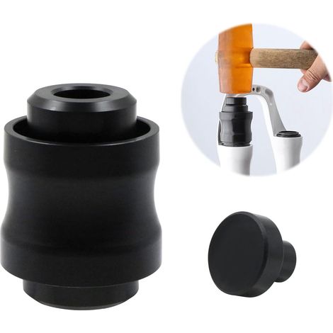 Outil Montage Joint Fourche Adaptateur - dépoussiérage de 32/34/35/36 mm, pour Anti-poussière Avant, Amortisseur VTT pour d'étanchéité, d'installation d'huile d'amortisseur vélo Montagne (1/5)