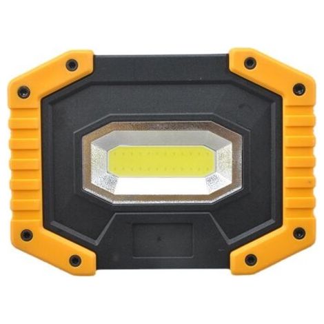 Projecteur LED de Chantier de Construction avec Lanterne Portable Projecteur LED USB pour Camping, Chantier de Construction, Garage, Atelier (1 Pack) (1/5)