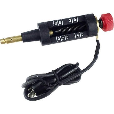 Testeur d'allumage à bobine haute énergie, testeur de bobine réglable pour moteurs de voitures et de tondeuses à gazon-Black (1/2)