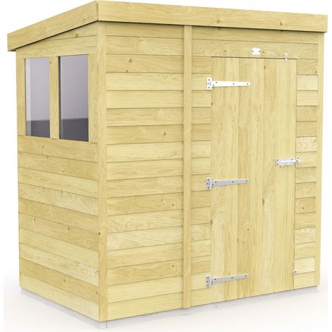 7 x 4 Pent Shed