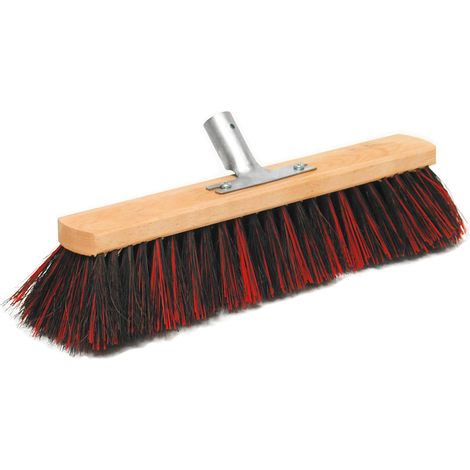Allround Werkstattbesen schwarz/rot mit Arenga/Elastanborste 40cm (1/4)